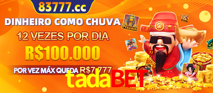 Banner do programa de recompensas Recomende para amigos do tadabet, detalhando os bônus por convidar amigos, com prêmios que chegam a R$288.888.